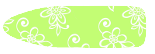 buegelbrettbezug hellgruene blumen design